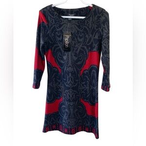 Papillon NWT Lightweight Fall & Winter Dress 3/4 Sleeve, 4 Way Stretch